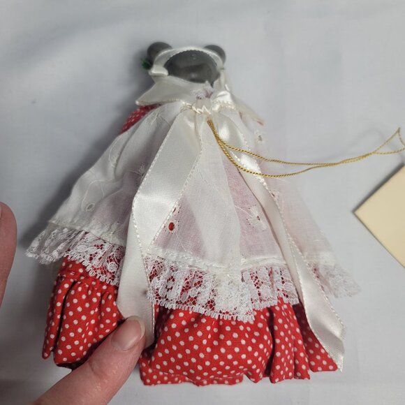 1983 Just Ducky "Anise of Spice Mice" by Carol Porcelain Mouse Doll NEW - Picture 13 of 16